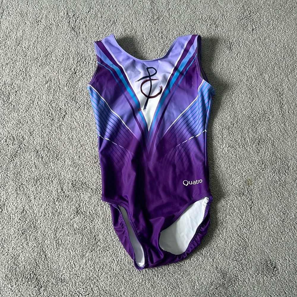 Quatro gymnastics leotard